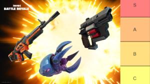 Fortnite Chapter 6 Season 4 Gun Tier List: Best Weapons Meta Ranked