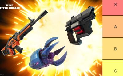 Tier List in Fortnite Season 4