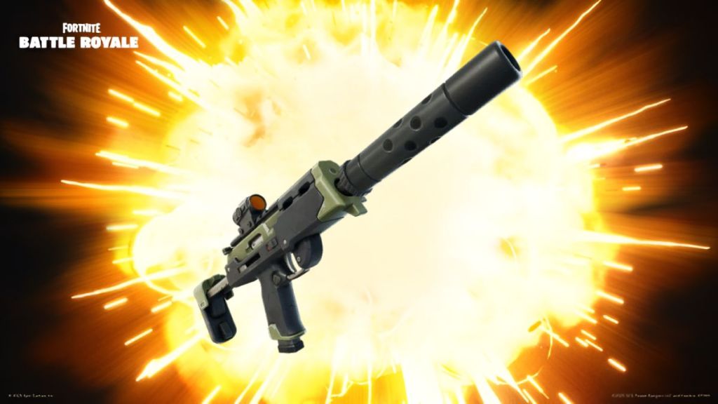 Veiled Precision SMG in Fortnite
