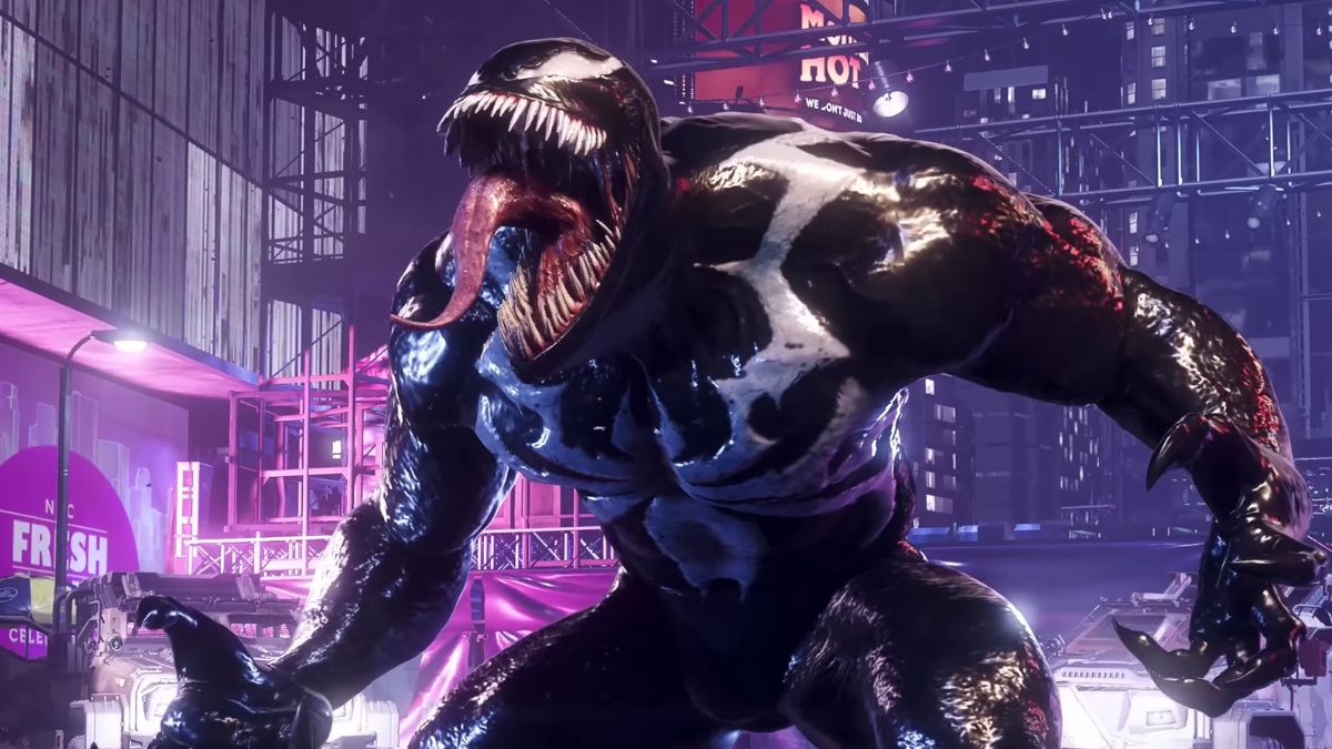 Venom Screaming in Spider-Man 2
