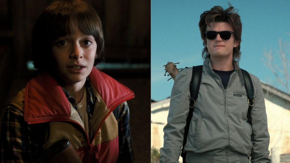 Will and Steve in Stranger Things