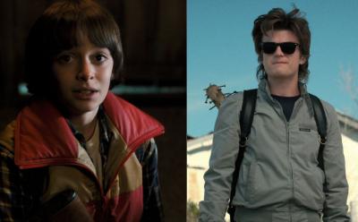 Will and Steve in Stranger Things