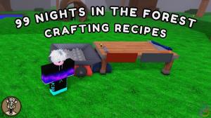 All Crafting Recipes in 99 Nights in the Forest 