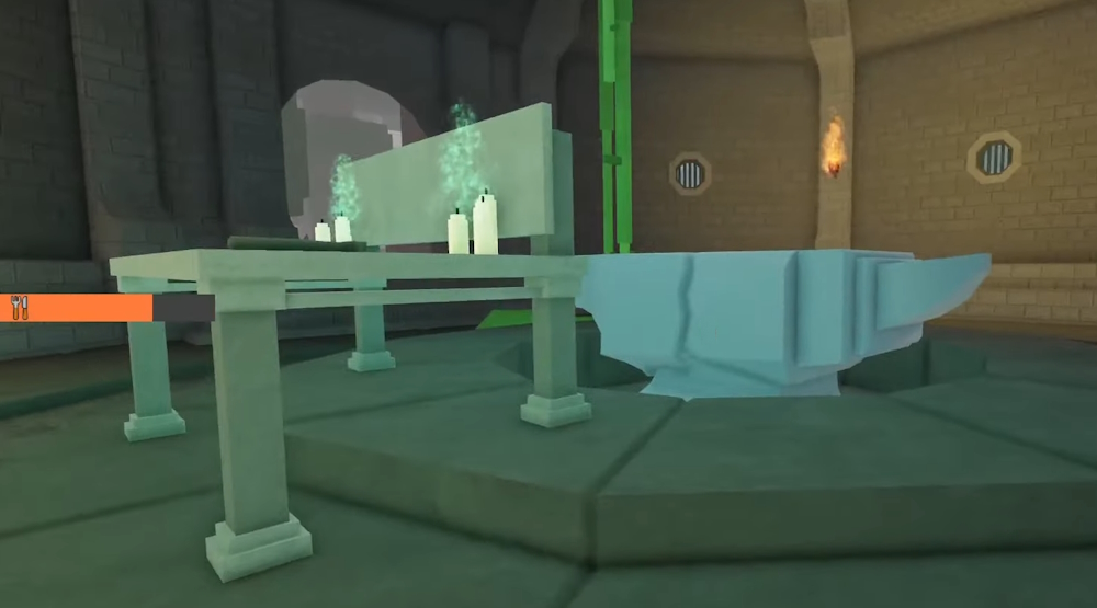 99 Nights in the Forest Furniture New Anvil Base & Crafting Table