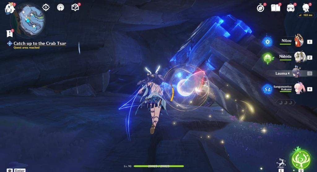 Advance Deeper into the Cave Genshin Impact
