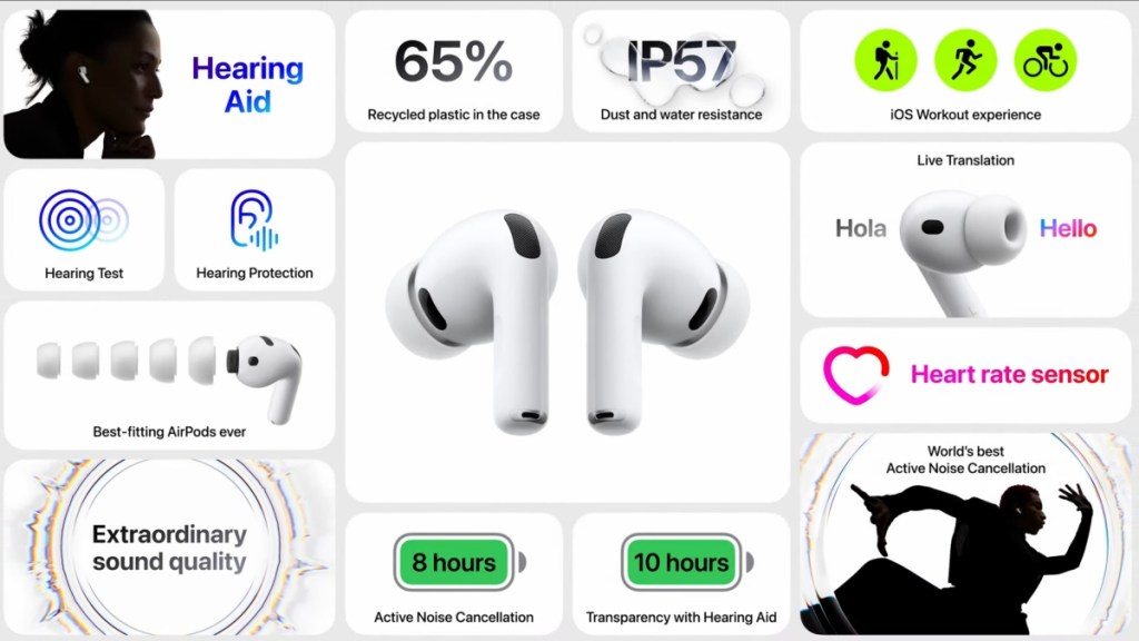AirPods Pro 3 Feature showcase