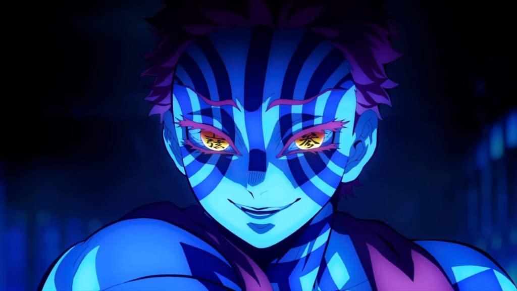 Akaza in Demon Slayer