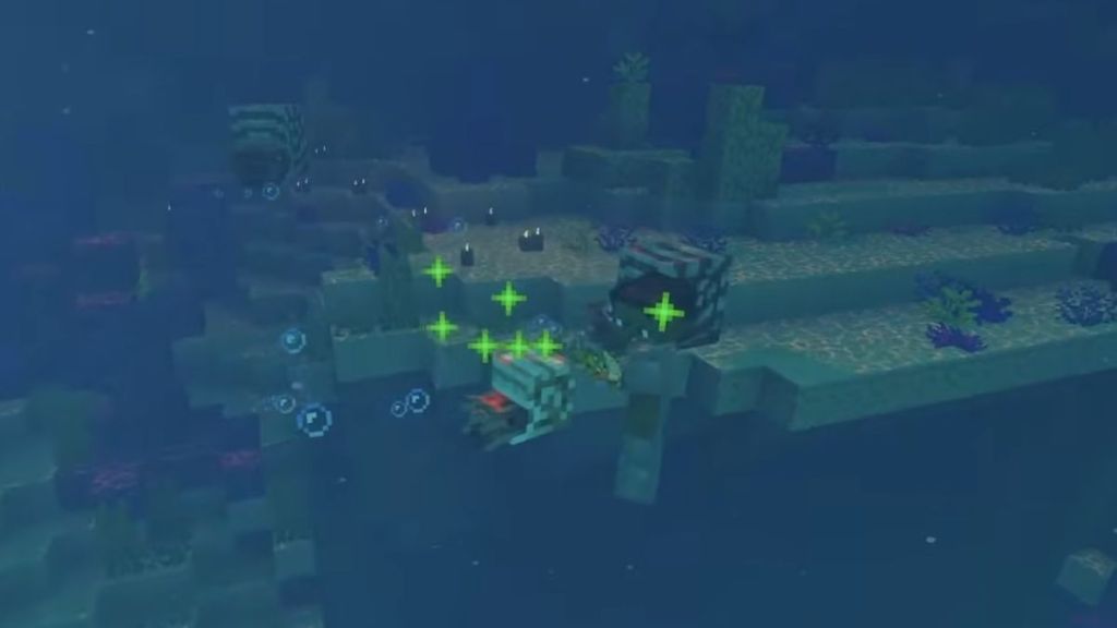 Baby Nautilus in Minecraft