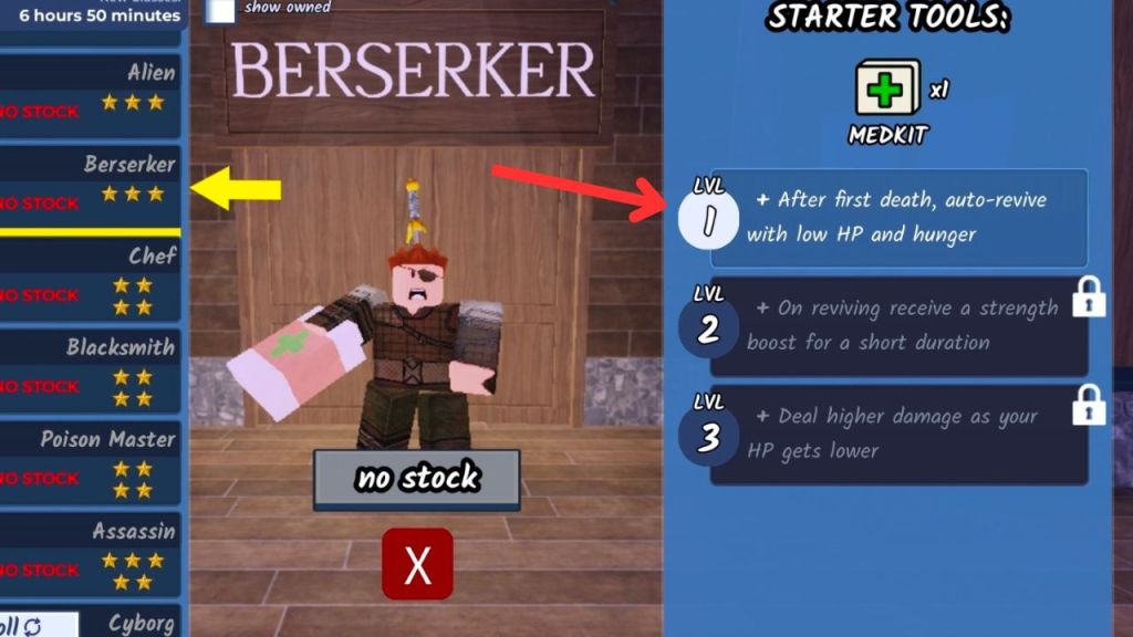 Berserker Class