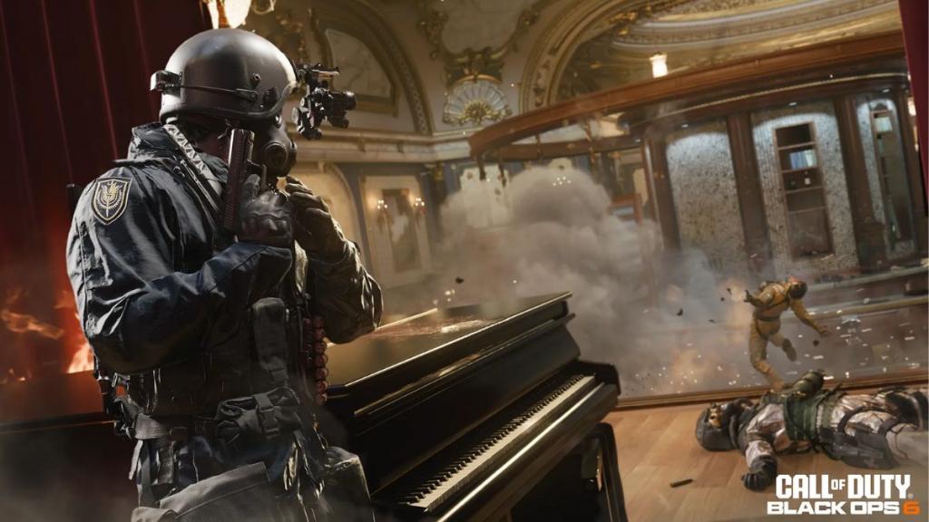 Operator holding a position in Black Ops 6