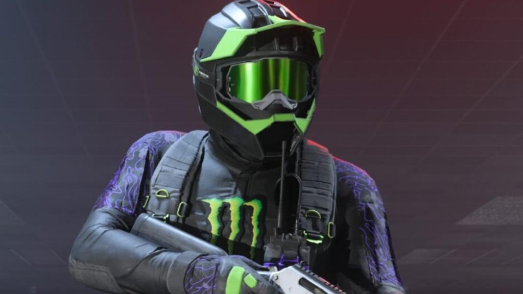 Monster Energy skin in Call of Duty
