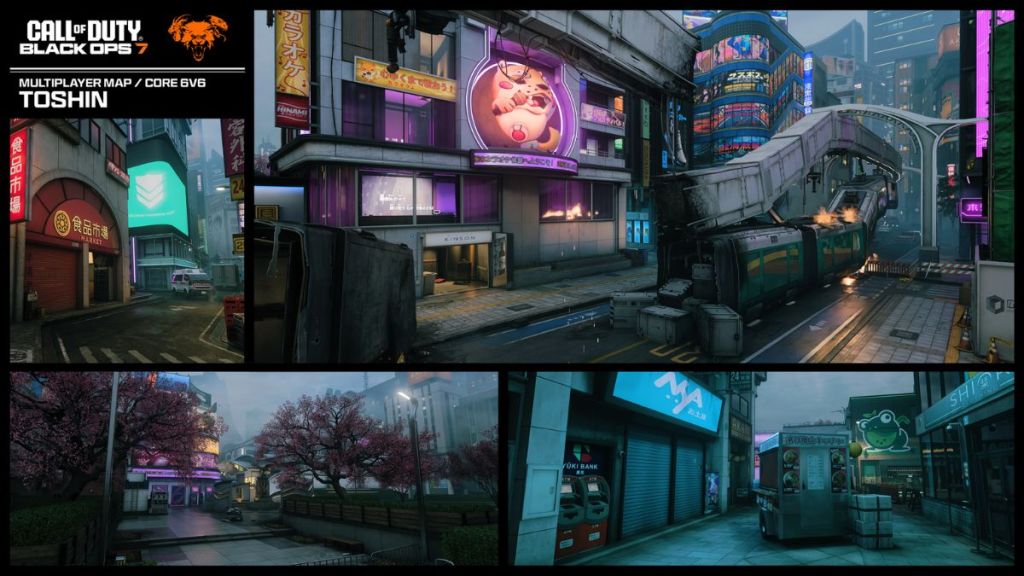 Toshin Map in Black Ops 7