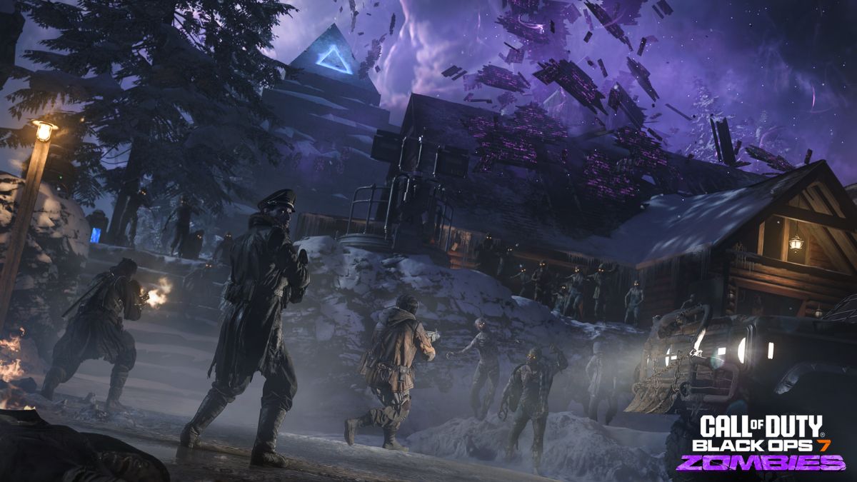 Black Ops 7 Zombies Ashes of the Damned Environment