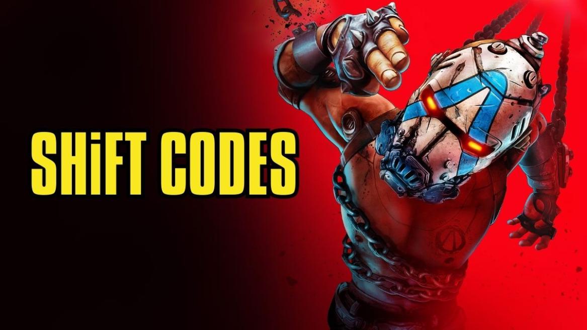 Borderlands 4 cover art with Shift Codes written at the side