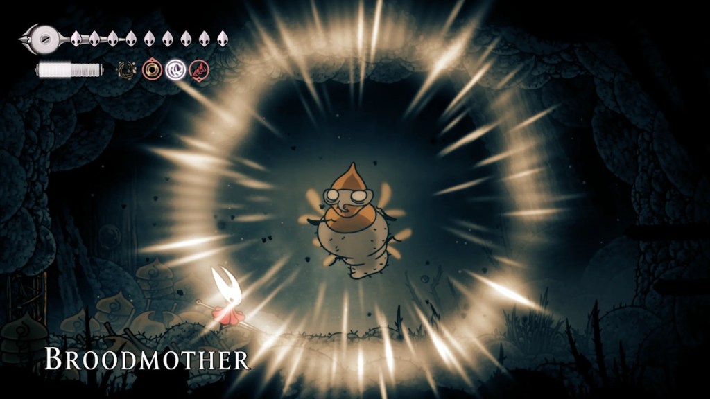 Broodmother boss in Silksong