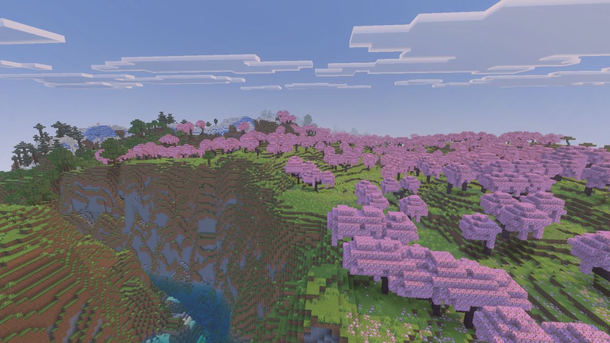 Cherry Grove Valley with Villages and Outpost