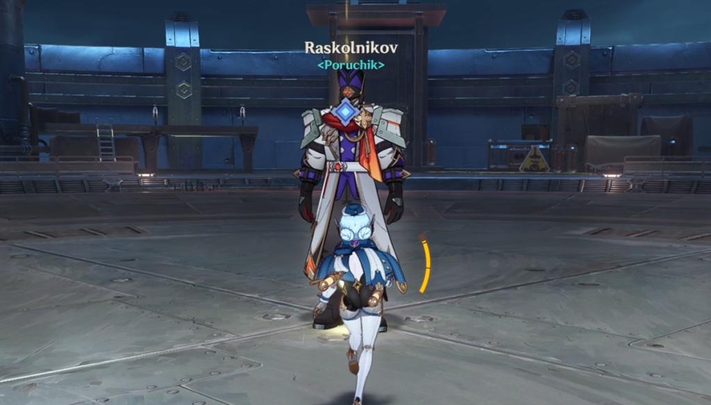 Defeat Raskolnikov Poruchik Genshin Impact