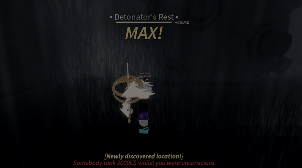 Detonator's Rest in Fisch