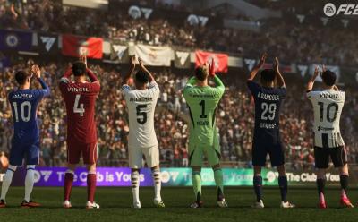 EA FC 26 Ambassadors applauding the crowd