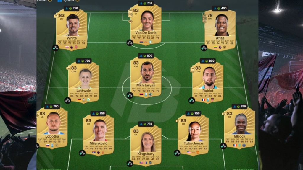 EA FC 26 Nico Paz SBC Squad 2
