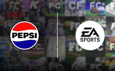 EA FC and Pepsi logos