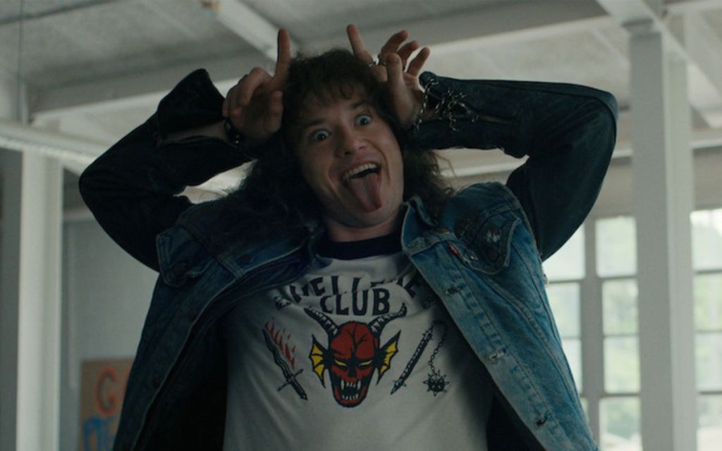 Eddie in Stranger Things Season 4