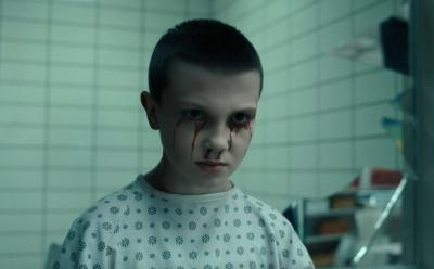 Eleven in Stranger Things