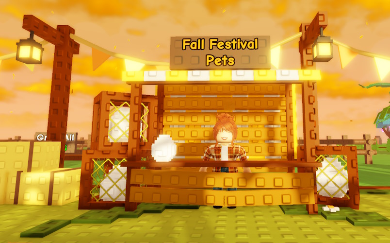 Fall Festival pets shop
