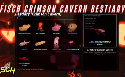 Fisch Crimson Cavern Bestiary