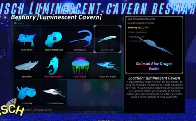 Fisch Luminescent Cavern Bestiary