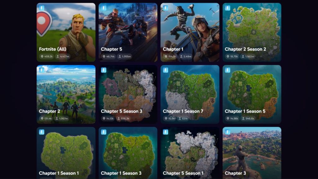 Fortnite Geoguessr Maps