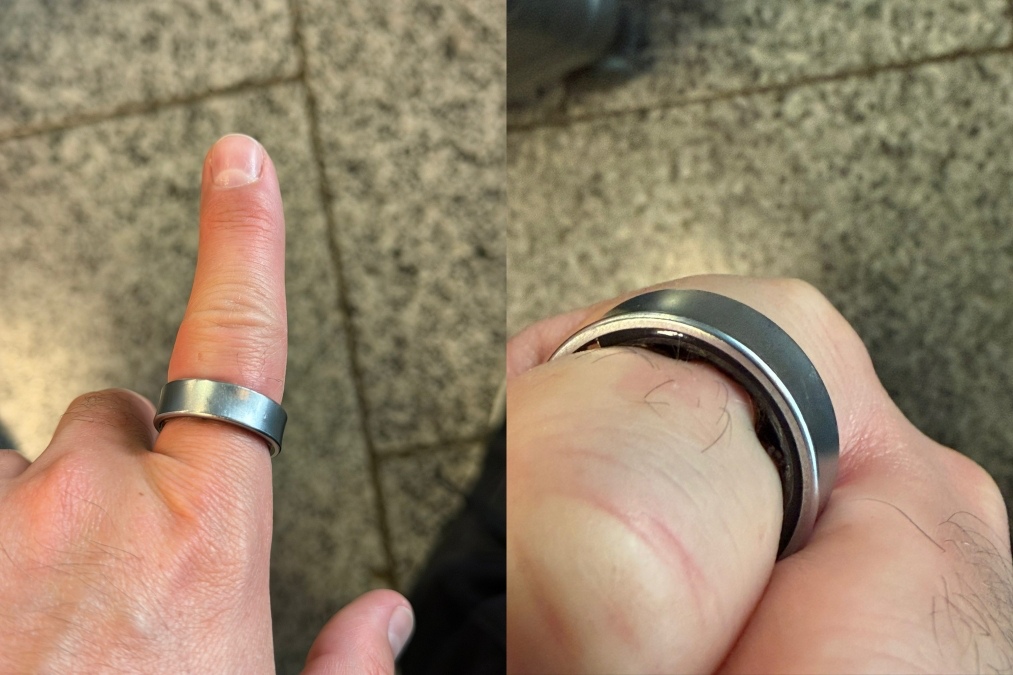 Galaxy Ring swelling close up photos
