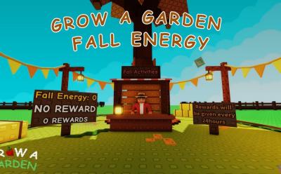 Grow a Garden Fall Energy activities stall