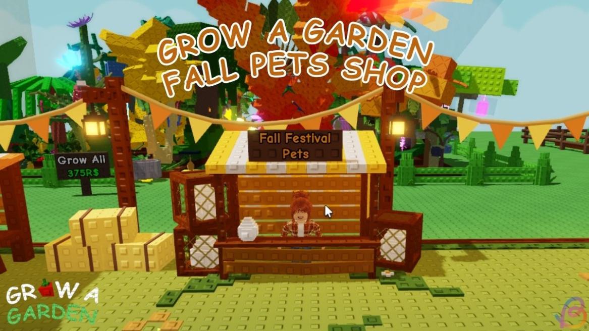 Grow a Garden Fall Pets Shop