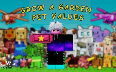 Grow a Garden pet values trading ticket