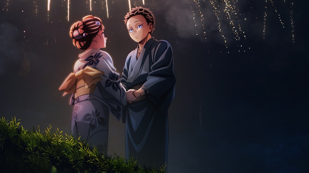Hakuji and Koyuki in Demon Slayer: Infinity Castle