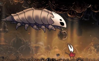 Hollow Knight Silksong Bell Beast boss