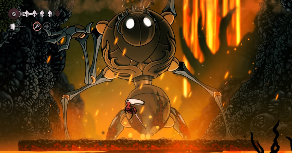 Hollow Knight Silksong Gameplay Boss