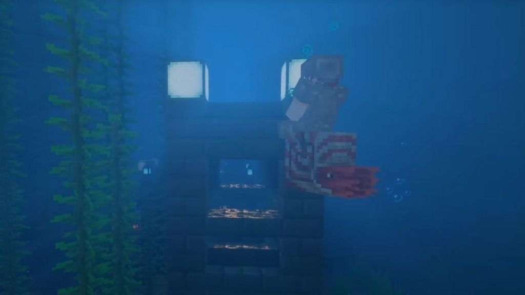 How to Ride a Nautilus in Minecraft