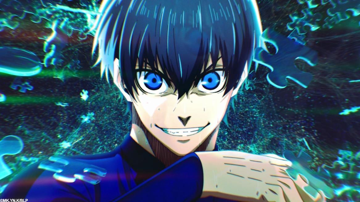 Isagi in Blue Lock anime