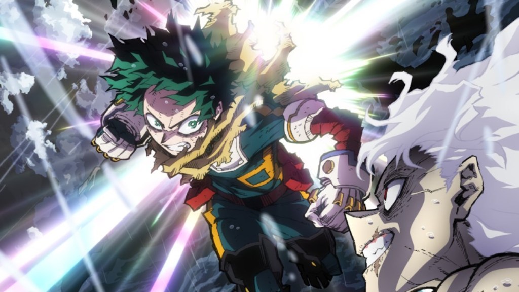 Izuku vs Tomura in My Hero Academia Season 8
