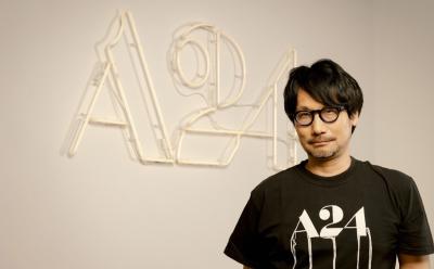 Kojima at A24 studios