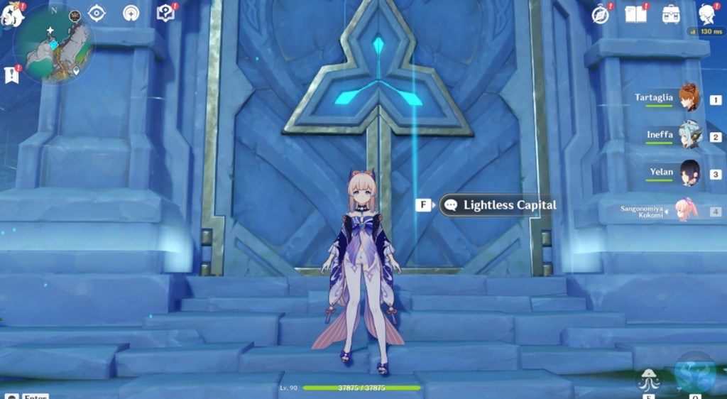 Lightless Capital Domain in Genshin Impact Nod-Krai
