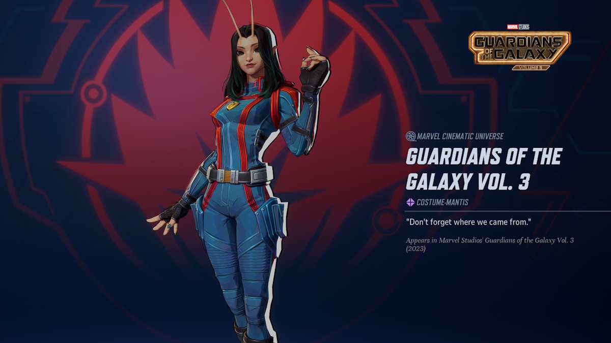 Mantis Guardians of the Galaxy Vol 3 Skin