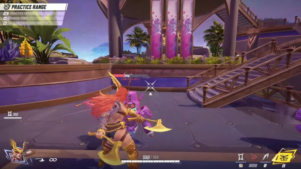 Angela Axe attack in Marvel Rivals