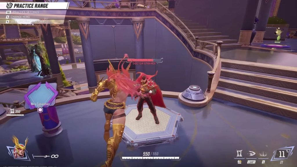 Angela Spear attack in Marvel Rivals