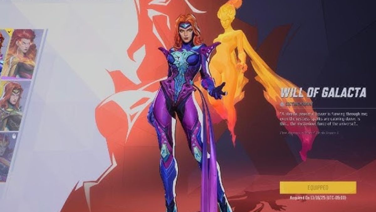 Marvel Rivals Phoenix Will of Galacta Skin