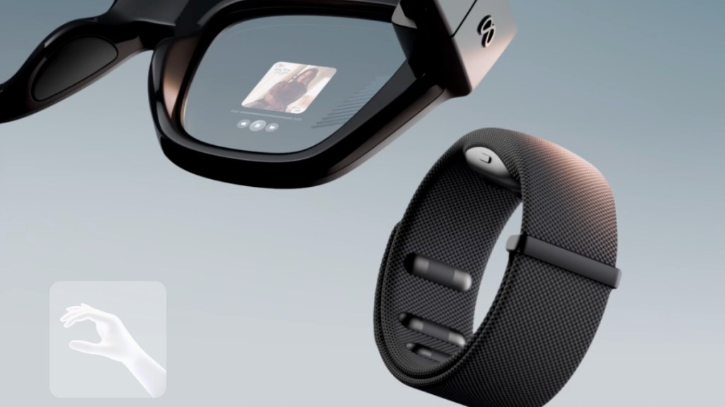 Meta Ray-Ban Display with gestures showcase