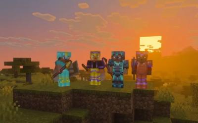 Minecraft Mount of Mayhem Brings New Weapon Spear