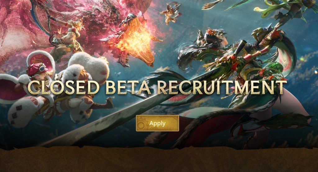 Monster Hunter Outlander Aplicar para la Beta Cerrada